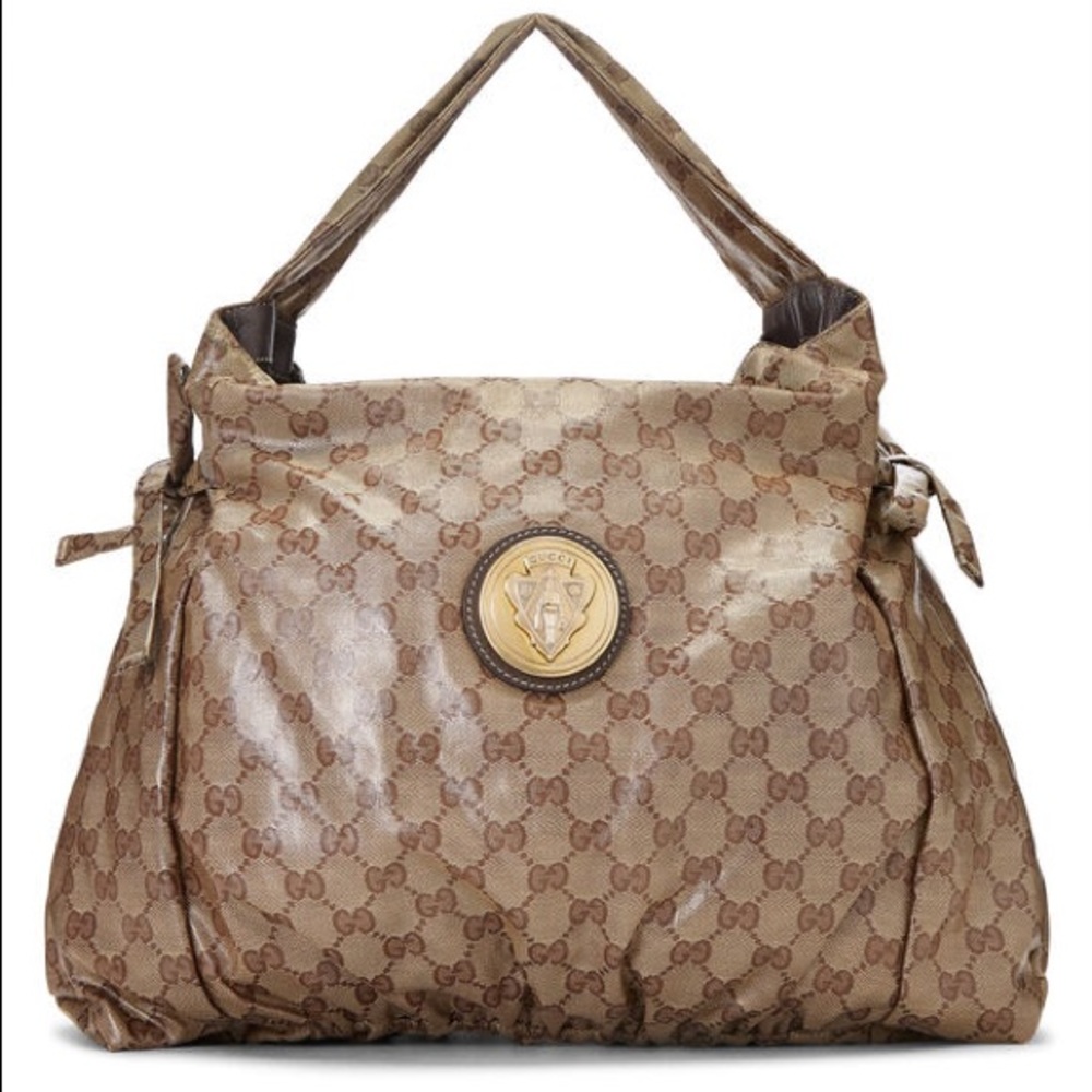 Gucci Original GG Crystal Hysteria Shoulder Hobo Bag Women’s Large - Picture 9 of 9